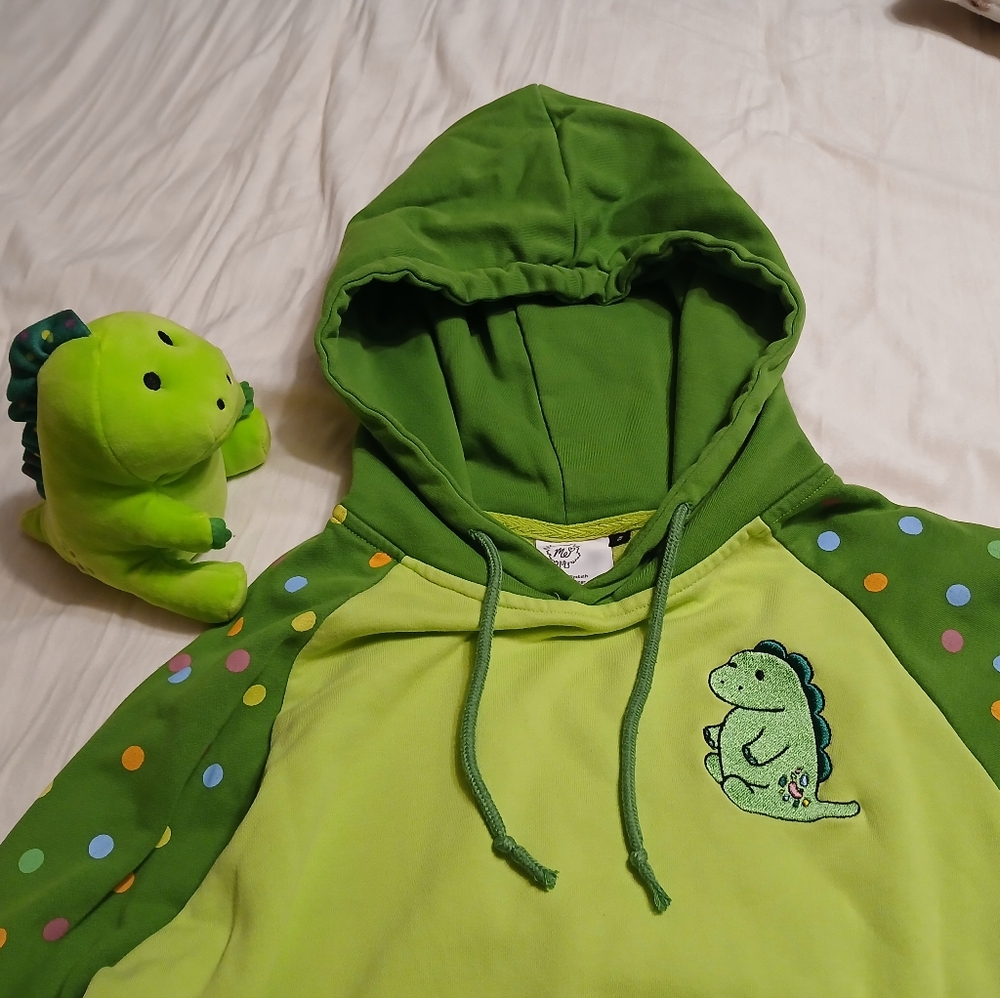 Moriah Elizabeth Pickle Hoodie and Baby Stuffy
